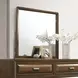 Caerwys Brown and Light Gray Upholstered Panel Bedroom Set