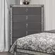 Lyanne Gray Upholstered Panel Bedroom Set