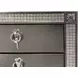 Lyanne Gray Upholstered Panel Bedroom Set