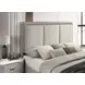 Aldridge Light Gray Upholstered Panel Bedroom Set