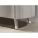 Aldridge Light Gray Upholstered Panel Bedroom Set
