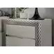 Ventnor Gray Upholstered Platform Bedroom Set with LED Light
