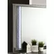 Leyland Dark Gray Low Profile Bedroom Set with LED Light