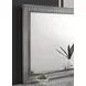 Cassiopeia Metallic Gray Panel Bedroom Set