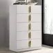 Basildon White and Gold Poster Bedroom Set