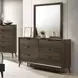 Chalfont Dark Brown 6 Drawer Dresser