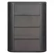 Hildesheim Black Fluted Panel Bedroom Set
