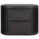 Hildesheim Black Fluted Panel Bedroom Set