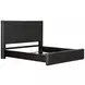 Hildesheim Black Panel Bedroom Set