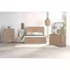 Tangentry Natural Panel Bedroom Set