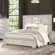 Argenthart Light Gray King Panel Bed