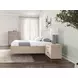 Sandnes Light Oak Queen Storage Panel Bed