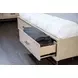 Sandnes Light Oak Queen Storage Panel Bed