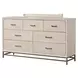 Sandnes Light Oak Storage Panel Bedroom Set
