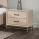 Sandnes Light Oak Panel Bedroom Set