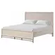 Sandnes Light Oak Queen Panel Bed
