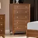 Hepburne Walnut and White Upholstered Storage Panel Bedroom Set with LED