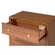 Hepburne Walnut 5 Drawer Chest