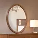 Hepburne Walnut and White Upholstered Storage Panel Bedroom Set with LED