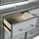Galea Gray 12 Drawer Dresser with LED