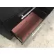 Ashbourne Black Panel Bedroom Set with LED Light