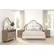 Lyris Rustic Oak Panel Bedroom Set