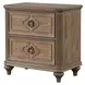 Lyris Rustic Oak Panel Bedroom Set