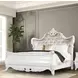 Valentini White Sleigh Bedroom Set