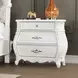 Valentini White Sleigh Bedroom Set