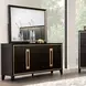 Kenyada Espresso 6 Drawer Dresser
