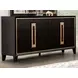 Kenyada Espresso Low Profile Bedroom Set