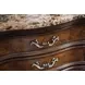Aquilina Dark Cherry and Oak Panel Bedroom Set