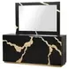 Goldsberg Black and Gold 6 Drawer Dresser