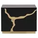 Goldsberg Black and Gold Panel Bedroom Set