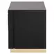 Goldsberg Black and Gold Panel Bedroom Set