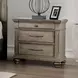 Philomath Aged Oak Upholstered Storage Panel Bedroom Set