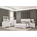 Basilone Rustic White 5 Drawer Chest