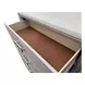 Basilone Rustic White 5 Drawer Chest