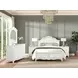 Naucalpan White 2 Drawer Nightstand