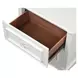 Naucalpan White 2 Drawer Nightstand