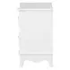 Naucalpan White 2 Drawer Nightstand