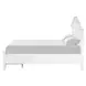 Naucalpan White Full Upholstered Storage Platform Bed