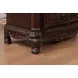 Ventresca Dark Cherry 3 Drawer Nightstand
