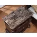 Ventresca Dark Cherry 3 Drawer Nightstand