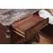 Ventresca Dark Cherry 3 Drawer Nightstand