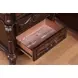 Ventresca Dark Cherry 3 Drawer Nightstand