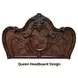 Roselli Dark Cherry Queen Panel Bed