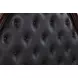 Cremona Dark Cherry and Gray King Upholstered Panel Bed with Nailhead Trim