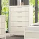 Isadore Antique White 5 Drawer Chest