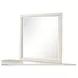 Isadore Antique White Panel Bedroom Set with LED Light
